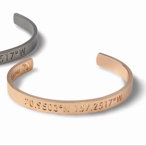 NIB Rose Gold Coordinates Collection HA Bracelet